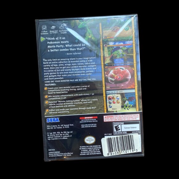 Amazing Island (Nintendo GameCube, 2004) Brand New Factory Sealed FAST SHIPPED - Picture 2 of 2